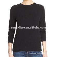 High Quality Roll Neck Women 100% Cashmere Sweater